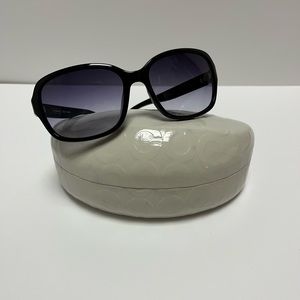 Coach Black S3012 Black Sunglasses Rhinestone